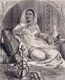Lakshmi Bai, the Rani of Jhansi (c.19 November 1835 – 17 June 1858, (Marathi- झाशीची राणी लक्ष्मीबाई) was the queen of the Maratha-ruled princely state of Jhansi, situated in the north-central part of India.<br/><br/>

She was one of the leading figures of the Indian Rebellion of 1857 and a symbol of resistance to the rule of the British East India Company in the subcontinent.