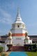 Thailand: The old chedi at Wat Yang Kuang after renovation, Suriyawong Road, Chiang Mai, northern Thailand